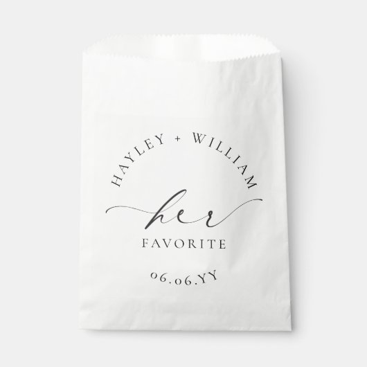 Ellesmere Haar Favoriet Bedankzakje (Voorkant)