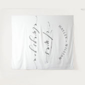 Ellesmere Het was altijd je bruiloft achtergrond Wandkleed (Voorkant (horizontaal))