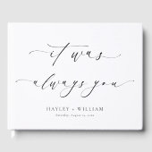 Ellesmere Het was altijd jouw bruiloft Gastenboek (Voorkant)