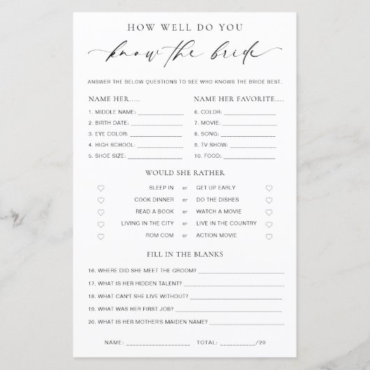 Ellesmere hoe goed je het spel weet (Voorkant)