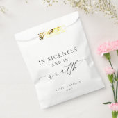 Ellesmere In Ziekte en In Rijkdom Lotto Bruiloft Bedankzakje (Gezegeld)