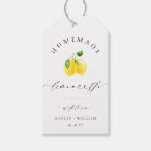 Ellesmere Limoncello Favor Cadeaulabel (Voorkant)