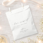 Ellesmere Love is Sweet Weddenschap Favor Bags Bedankzakje (Geknipt)