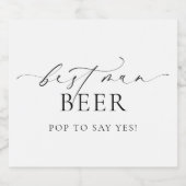 Ellesmere minima Beste voorstel voor bier Etiket (Enkel label)