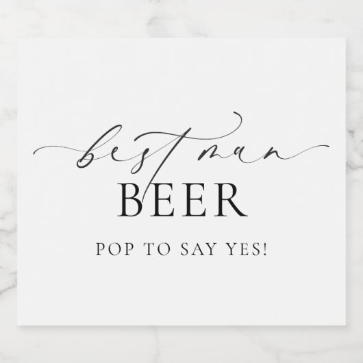 Ellesmere minima Beste voorstel voor bier Etiket (Enkel label)