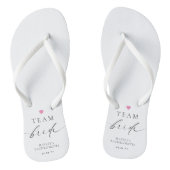 Ellesmere Minimalist Team Bride Teenslippers (Voetbed)