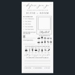 Ellesmere Minimalistisch Bruiloft Gast Boek Kaart<br><div class="desc">Leg het plezier van uw speciale dag vast met deze alternatieve bruiloft gastenboekkaarten. De achterkant bevat regels voor een speciaal bericht van uw gasten. De scriptkoppen zijn een afbeelding dat niet kan worden bewerkt. Alle andere tekst kan volledig worden bewerkt. Voor meer geavanceerde aanpassingen van dit ontwerp selecteert u de...</div>