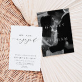 Ellesmere Minimalistisch Verlovingsfeest Kaart