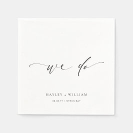 Ellesmere Minimalistische Trouw We Do Servet