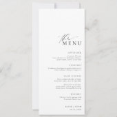 Ellesmere Minimalistische Trouwquiz en Kaart (Achterkant)