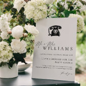 Ellesmere Modern Minimaal Audio Gastenboek Poster