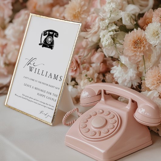 Ellesmere Modern Minimaal Audio Gastenboek Poster