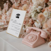 Ellesmere Modern Minimaal Audio Gastenboek Poster