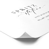 Ellesmere Modern Minimal Spritz Station Poster (Hoek)