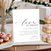 Ellesmere Moderne minimale liefde is zoete gunsten Acryl Bord