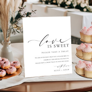 Ellesmere Moderne minimale liefde is zoete gunsten Acryl Bord