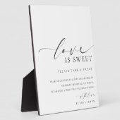 Ellesmere Moderne minimale liefde is zoete gunsten Fotoplaat (Zijkant)