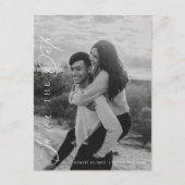 Ellesmere Moderne minimalistische foto Bewaar de d Briefkaart (Voorkant)