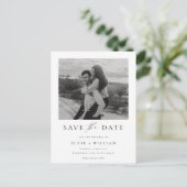 Ellesmere Moderne minimalistische foto Bewaar de d Briefkaart (Staand voorkant)