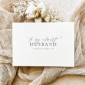 Ellesmere naar mijn bijna man trouwdag kaart