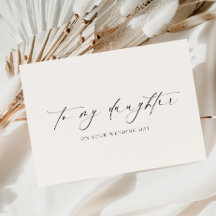 Ellesmere naar mijn dochter trouwdag