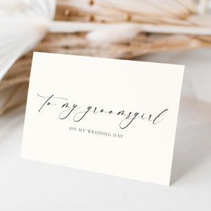 Ellesmere Naar Mijn Groomsgirl Trouwdag Kaart