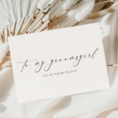 Ellesmere Naar Mijn Groomsgirl Trouwdag Kaart