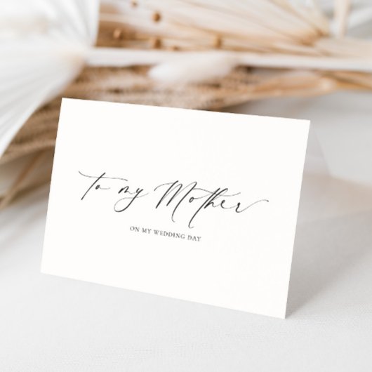 Ellesmere naar mijn moeder trouwdag kaart