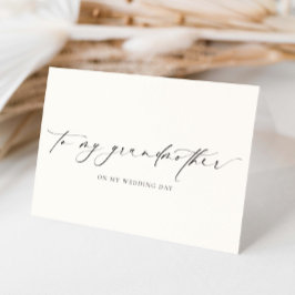 Ellesmere naar mijn oma trouwdag kaart