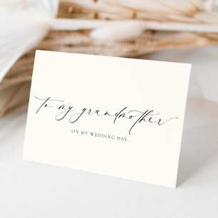 Ellesmere naar mijn oma trouwdag kaart