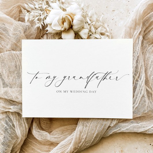 Ellesmere naar mijn opa trouwdag kaart