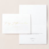 Ellesmere naar mijn schoonvader trouwdag folie kaarten (Display)