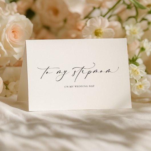 Ellesmere naar mijn stiefmoeder trouwdag kaart