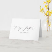 Ellesmere naar mijn vader trouwdag kaart (Gele Bloem)