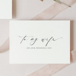 Ellesmere naar mijn vrouw trouwdag kaart