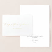 Ellesmere naar My Matron of Honor Wedding Day Folie Kaarten (Display)