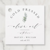 Ellesmere Olijfolie Bedankjes Labels (Voorkant)