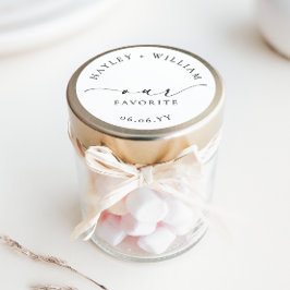 Ellesmere Onze Favoriet Ronde Sticker