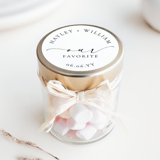 Ellesmere onze favoriet ronde sticker