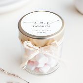 Ellesmere Onze Favoriete Favor Ronde Sticker