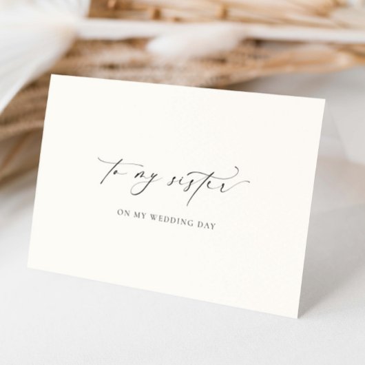 Ellesmere Op De Trouwdag Van Mijn Zus Kaart