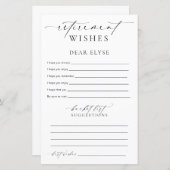 Ellesmere Pensioenwensen (Voorkant / Achterkant)