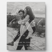 Ellesmere Samen Is Een Mooie Plaats Welkom Fotoplaat (Voorkant)