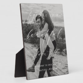 Ellesmere Samen Is Een Mooie Plaats Welkom Fotoplaat