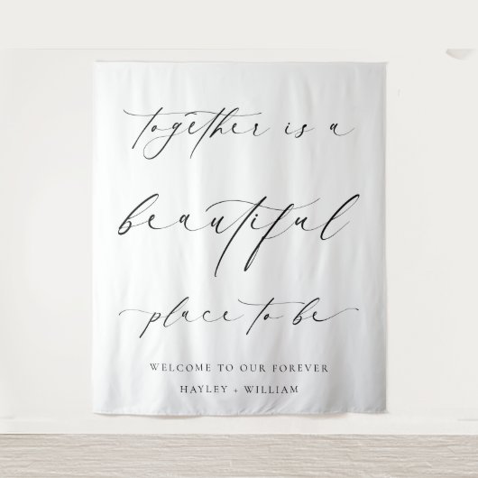 Ellesmere Samen is een prachtige plek om te zijn Wandkleed (Voorkant)