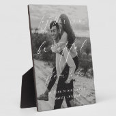 Ellesmere Samen is een prachtige plek welkom Fotoplaat (Zijkant)