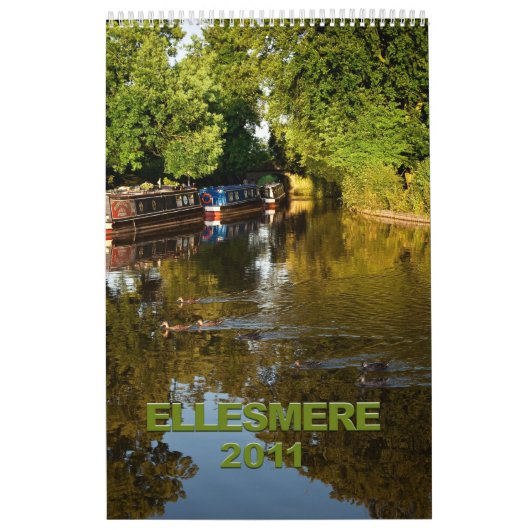 Ellesmere Shropshire Calendar Kalender (Hoes)