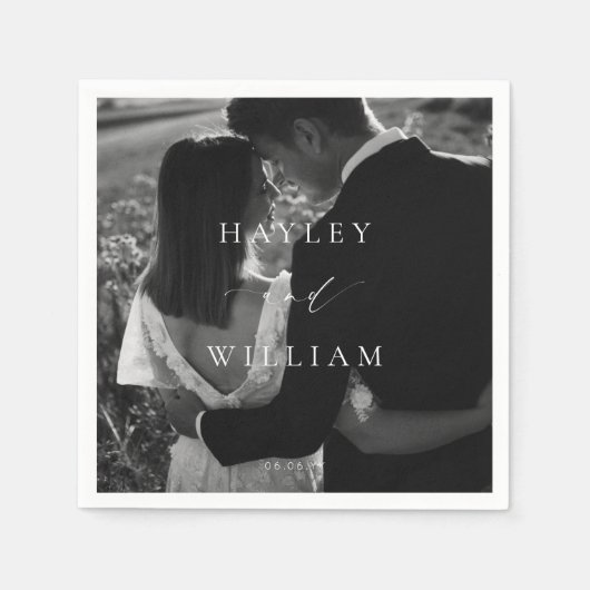 Ellesmere Trouwfoto Servet (Voorkant)