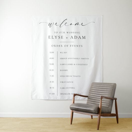 Ellesmere Volgorde van Evenementen Welkom Wandkleed (In situ)