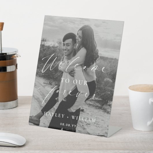 Ellesmere Welkom bij onze vriendschappelijke verwe Reclamebord Met Voetstuk (Insitu)